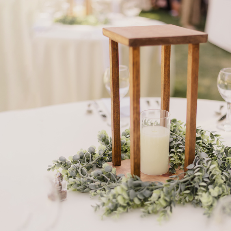Wood Lantern - Large