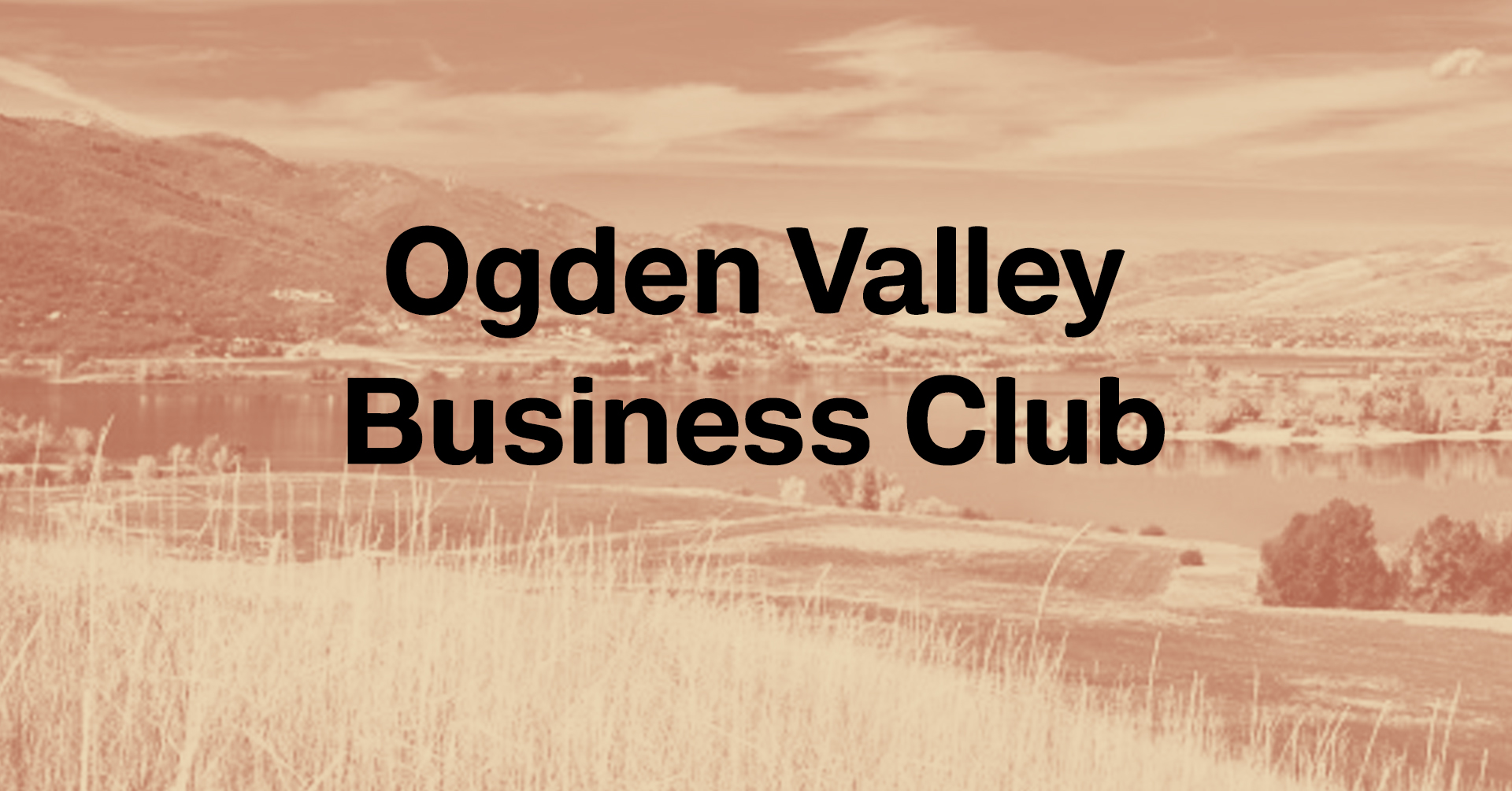 text Ogden Valley Business Club